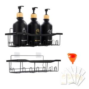 Estantería de Baño sin Taladro de Acero Inoxidable - Incluy…