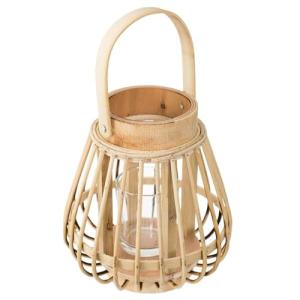 Farol 'Rania' de ratán 14x16cm
