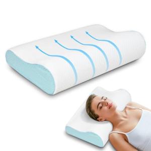 Enighs Cómodas Almohadas cervicales para aliviar el Dolor c…