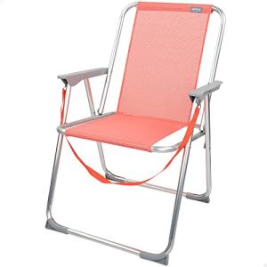 AKTIVE 62626 - Silla plegable de playa, con asa de transpor…