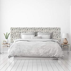MEGADECOR Cabecero Cama PVC Decorativo Económico Diseño Abs…