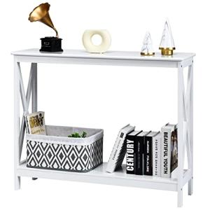 LIFEZEAL Mesa de Consola recibidor, Mesa de Entrada de 2 Ni…