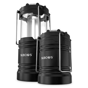 SUBOOS Linternas LED con pilas [paquete de 2] – 2 x más bri…