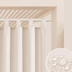 ROOM99 Garden Line - Cortinas para exteriores con trabillas…