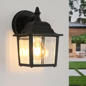 Aplique Pared Exterior E27 Lámpara exterior Vintage Imperme…
