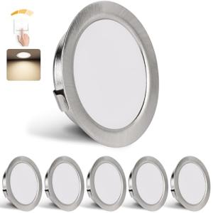 YindaLux 6 Pack Downlight LED Techo Empotrable Regulable 23…