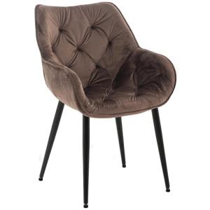CLP Silla de Comedor Tanna en Terciopelo Acolchada I Butaca…