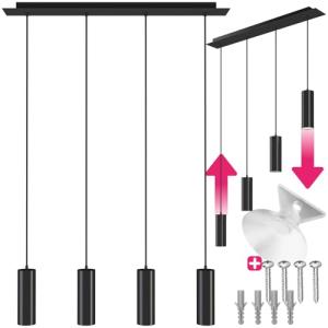 TecTake® lámpara de techo colgante moderna estilo industria…