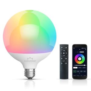 GUKUTMXP Bombilla LED E27, Colored Light Bulbs 15W Equivale…