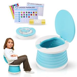YummyDucky | Orinal portatil niños plegable 24x5 cm con bol…