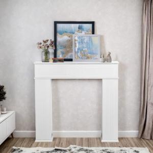 Marco de Chimenea, Armario para Chimenea con Tres Puertas,…