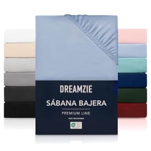 Dreamzie Sabanas 90x190 cm - Grandes Solapas de hasta 33 cm…