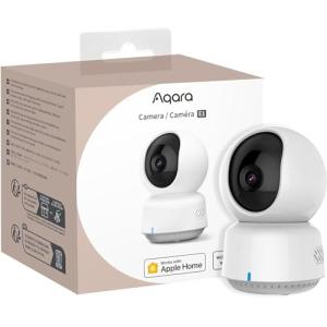 Aqara 2K Cámara Interior E1, Pan & Tilt, HomeKit Secure Vid…