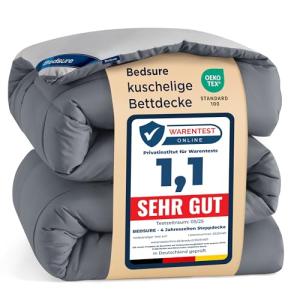 Bedsure Edredon Cama 150 Entretiempo - Relleno Nordico 240x…