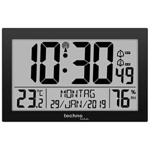 Technoline 8016 WS8016 - Reloj de Pared con indicador de Te…