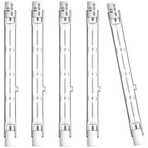 Lamkrtlp 5 Piezas Bombilla Halógena R7s 1188mm Reguable hal…