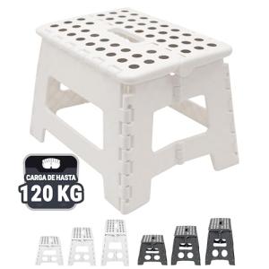 ZOLLNER Taburete Plegable Multiusos portátil, 22 cm Altura,…