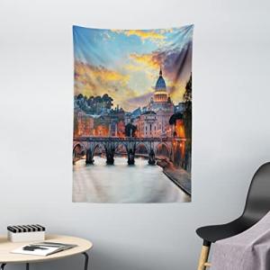 ABAKUHAUS Italia Tapiz de Pared, Vista del Vaticano En Roma…