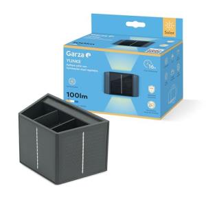 Garza - Aplique de Exterior Solar LED 100lm, 2700K, Ilumina…