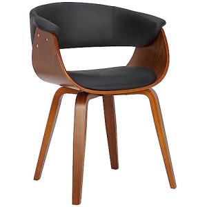 CLP Silla De Comedor Bruce De Madera Acolchada & Tapizada E…