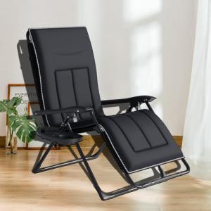 DELONGKE Gravedad Cero Tumbonas Jardin Exterior Plegable,Si…