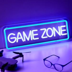 NELUX Game Zone - Neón LED Gaming Decoración Habitación, Lu…