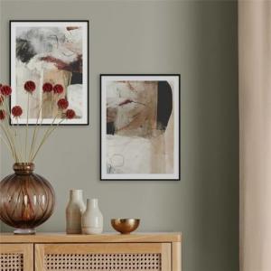 Imágenes Lienzo,2 Piezas-Pósteres Impresiones Abstractos Su…