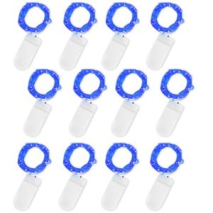 Jsdoin Cadena de Luces con Pilas, 20 LEDs 2M Alambre de Cob…