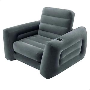 INTEX 66551NP - Sillón cama hinchable 2 en 1, para Relax, c…