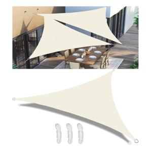Toldo Vela de Sombra Impermeable Triangular Toldos Exterior…