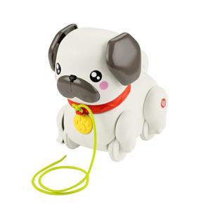 Fisher-Price FP Pets Pasea al Perrito Pug, Juguete de Arras…