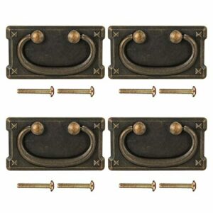 pzihao 4 Piezas Tiradores de Muebles Antiguos, Tiradores y…