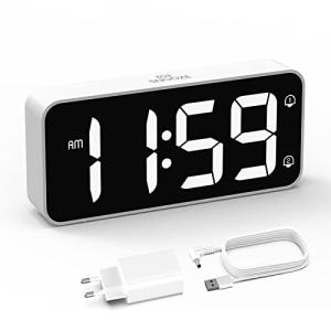 HOMVILLA Despertador Digital con Pantalla LED Grande, Reloj…
