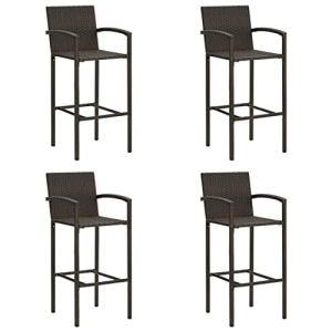 vidaXL 4X Taburetes de Cocina Bar Silla Mostrador Pub Bistr…