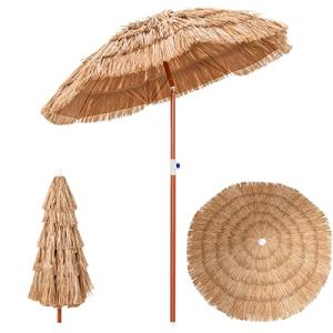 COSTWAY Sombrilla playa, Sombrilla Terraza Exterior con Apa…