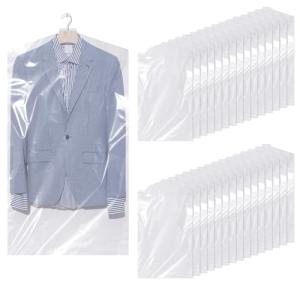 Hejo 30 Piezas Fundas Ropa Armario de Plástico, 60 * 90cm F…