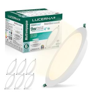 LUCERNA Downlight led techo empotrable 9W - Focos LED inter…