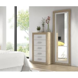 Shiito | Modelo Aspen - Sinfonier con 5 cajones | Acabado e…