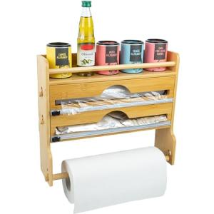 Von STEINEICH® Portarrollos de Pared [sin taladrar] con Cuc…