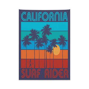 ABAKUHAUS Decir Beach Tapiz de Pared y Cubrecama Suave, Sur…