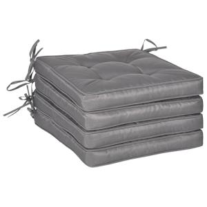 Outsunny Conjunto de Cojines para Sillas de Comedor 42x42x5…
