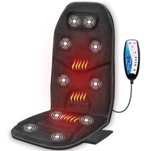 COMFIER cojín de Asiento de Masaje con Calor, 10 Motores de…