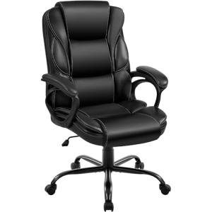 Yaheetech Silla de Oficina Reclinable Ajustable en Altura S…
