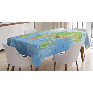 ABAKUHAUS Planisferio Mantele, Planisferio Topográfico Cont…