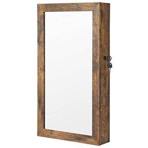 SONGMICS Armario Joyero de Pared, Armario de Joyas con Espe…
