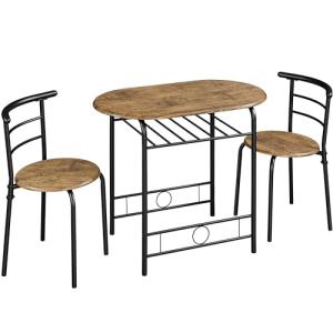Yaheetech Juego Mesa y 2 Sillas de Comedor Cocina Conjuntos…