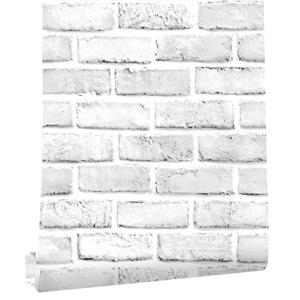 myforHD Papel Pintado Autoadhesivo Ladrillo Piedra 44cmX300…