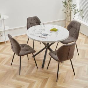 BenyLed Juego de Mesa y Sillas de Comedor, Mesa de Comedor…