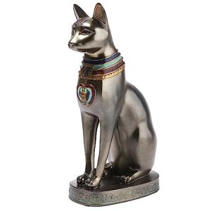 lachineuse - Estatuilla de Gato Egipcio Bastet 19 cm - Dios…