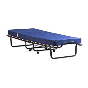 Cama plegable con colchón de 80 x 190 x 10 cm y 10 cm de al…
